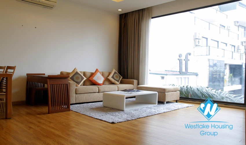 Furnished, stunning new apartment for rent on Pham Huy Thong, Ngoc Khanh, Ba Dinh, Hanoi